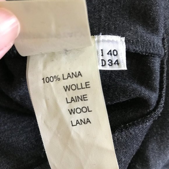 Blumarine Charcoal Gray Embellished Dress - Picture 8 of 8